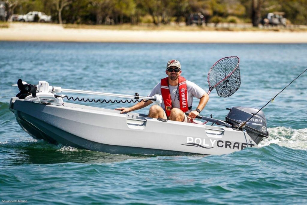 Polycraft boat on Perth waters for fishing and recreational boating