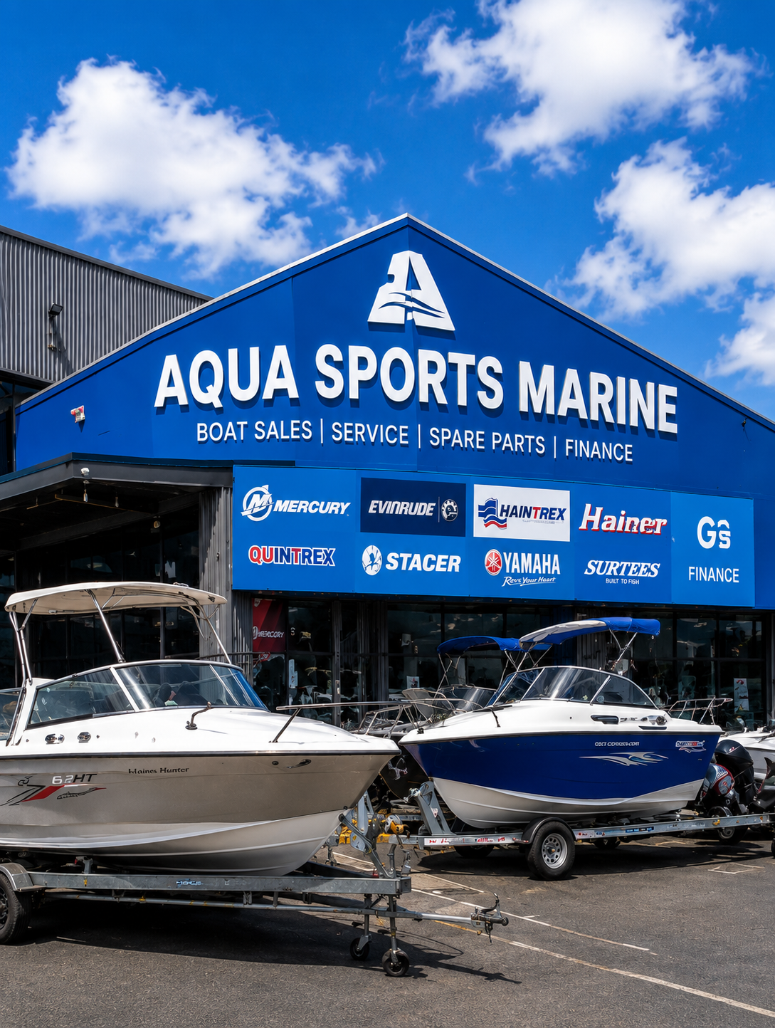 Aqua Sports Marine showroom