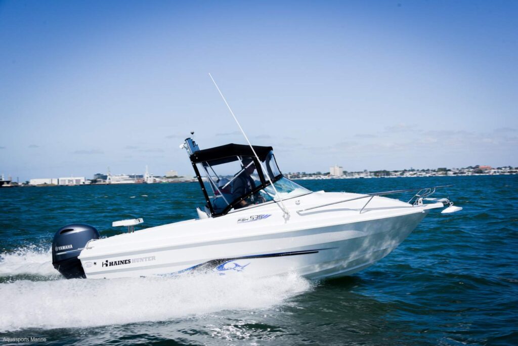Local marine dealer in Perth showcasing boats, outboard motors and marine equipment