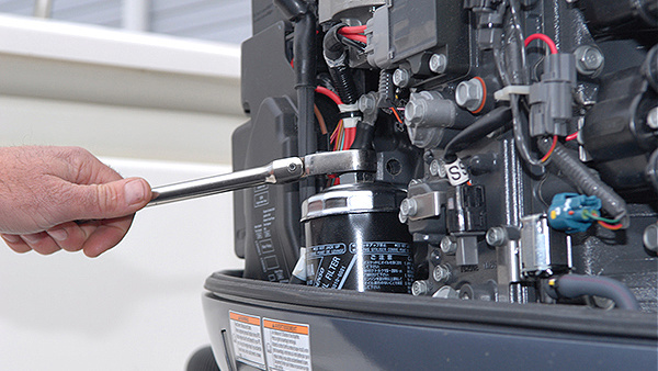 Yamaha outboard boat service and maintenance at Aqua Sports Marine in Perth